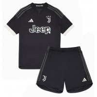 Fotballdrakt Barn Juventus Tredjedraktsett 2023-24 Kortermet (+ Korte bukser)